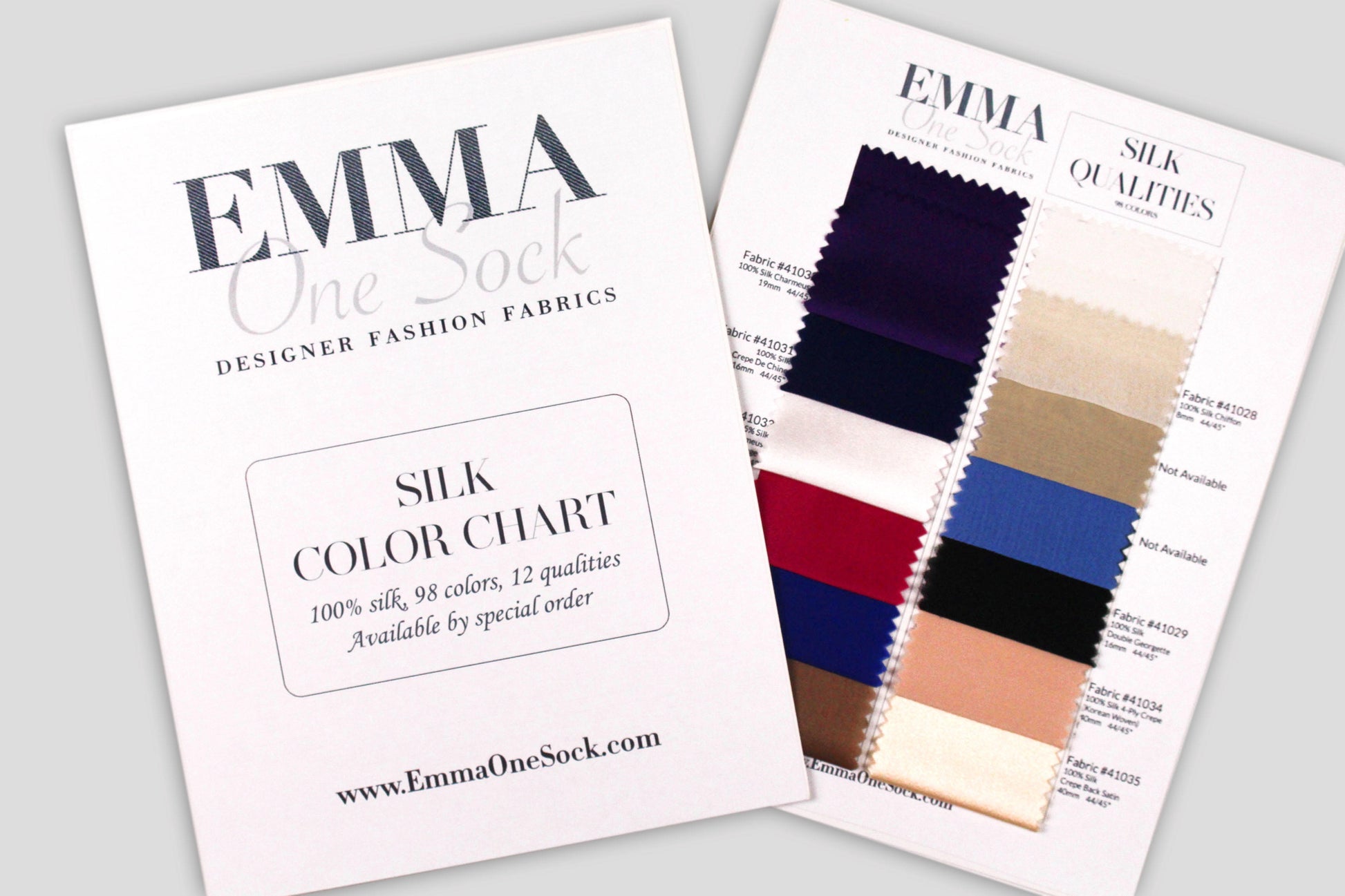 EOS Silk Color Chart / EOS Silk Quality Chart