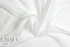 lightweight silk/cotton voile - white 1.75 yds
