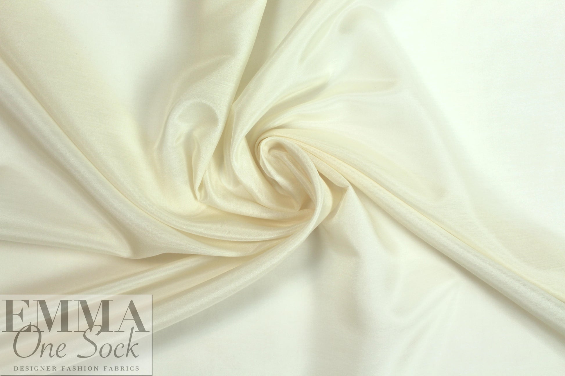 lightweight silk/cotton voile - vanilla