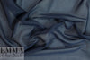 lightweight silk/cotton voile - marine blue 3 yd