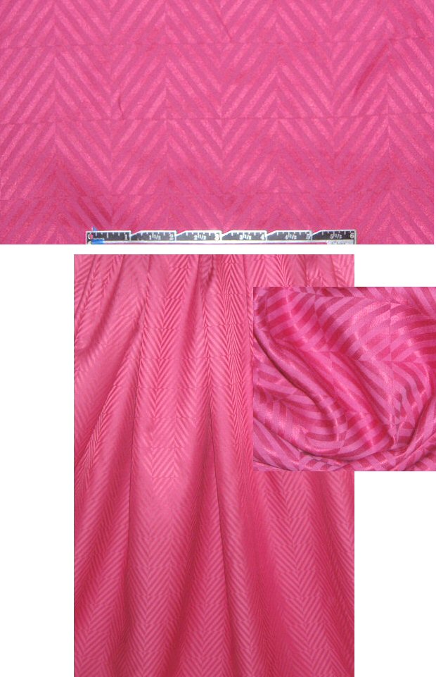 CA designer silk/cotton jacquard blouseweight 1.375 yd