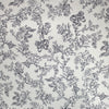 Italian 'wispy floral' vintage look silk/cotton woven .875 yds