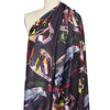 Italian 'floral theory' cotton/silk woven .75 yds