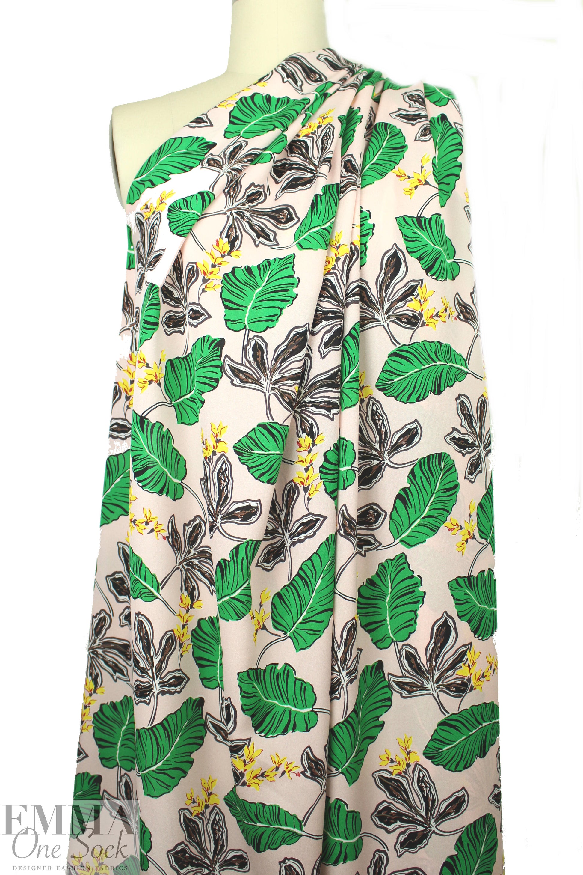 3.1 Phi11ip Lim tropics silk crepe - kelly/blush