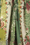 Italian decoflora crinkle silk/viscose woven 1.25 yds
