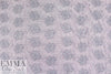 NY designer silk/cotton eyelet voile - lavender 1.40 yds