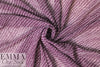 NY designer violet/ivory little graphic georgette 1.375 yd