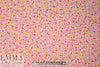 NY designer cherry, heart and flower silk georgette 1.8 yd