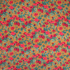 YSL roses on bronze silk jacquard blouseweight 1.625 yd