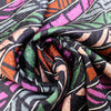 CA designer 'graphic glyphs' silk jacquard blouseweight 1.25 yds