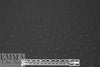 NY designer silk dot jacquard - black on black 1.25 yds