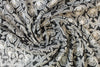 NY designer viscose/silk jacquard - flowery dream