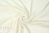 NY designer silk jacquard - ivory on ivory cheetah