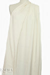 NY designer silk jacquard - ivory on ivory cheetah