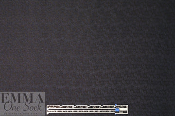 NY designer silk jacquard - navy on black .75 yds