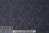 NY designer silk jacquard - navy on navy paisley 1 yard