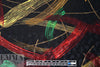 NY designer vintage silk jacquard - brushstrokes