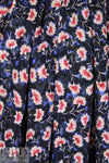 NY designer flower shower printed silk jacquard 4 yds