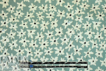 NY designer harbor floral silk jacquard 1.375 yds