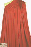 famous designer silk jersey - tomato .66 yds