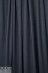 famous designer silk jersey - dark navy