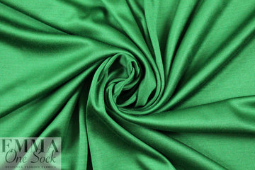 famous designer silk jersey - emerald