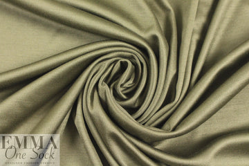 famous designer silk jersey - kelp