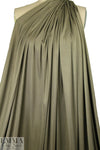 famous designer silk jersey - kelp