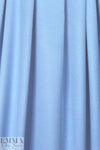 famous designer silk jersey - french blue