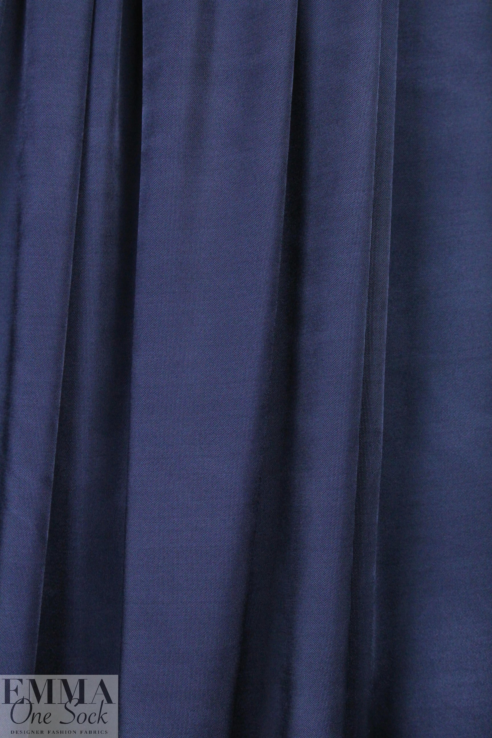 famous designer silk jersey - blue ribbon