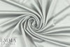 famous designer silk jersey - silver