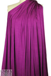 famous designer silk jersey - violet 2.5 yds