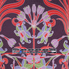 deco floral graphic silk jersey 1 yard