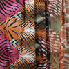 'stylized fronds' graphic silk jersey 1.75 yds