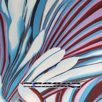 'fluent petals' graphic silk jersey .625 yds