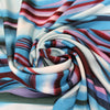 'fluent petals' graphic silk jersey .625 yds