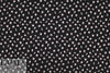 NY designer pink on black little floral silk jersey