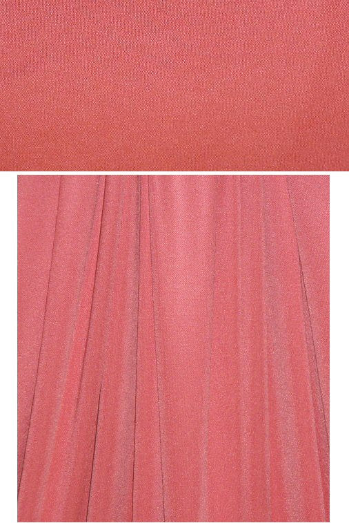 beautiful quality silk jersey - coral