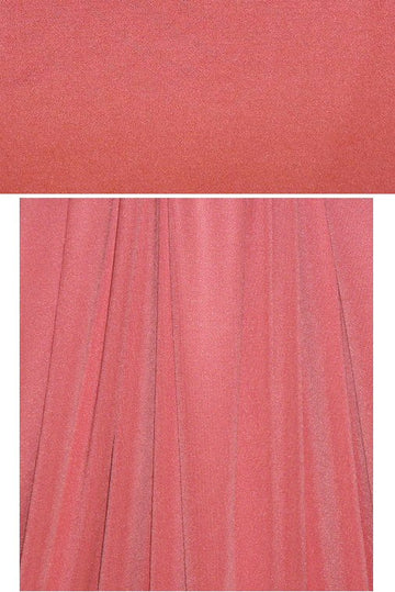 beautiful quality silk jersey - coral