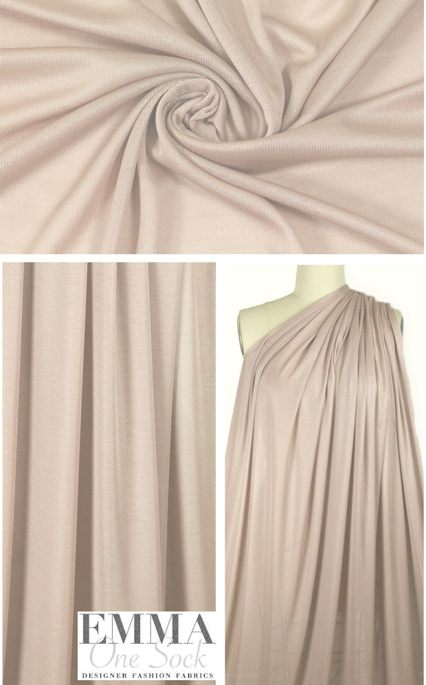 The0ry featherweight silk jersey - antique pink blush