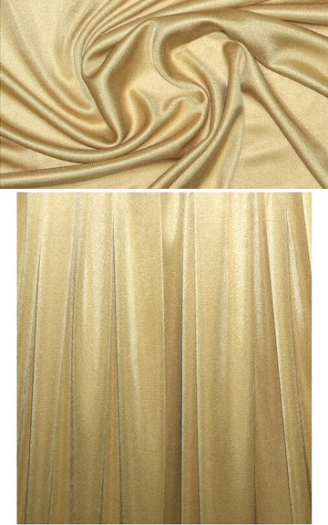 beautiful quality silk jersey - gold 1 yard
