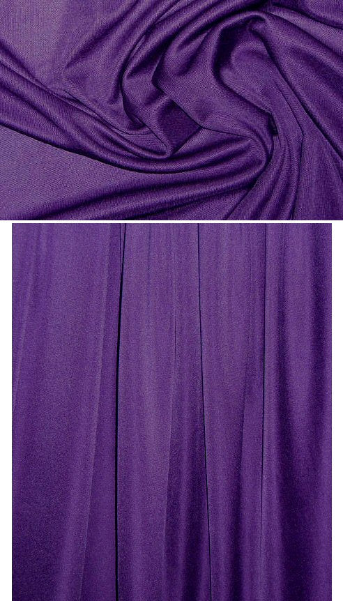 beautiful quality silk jersey - violet