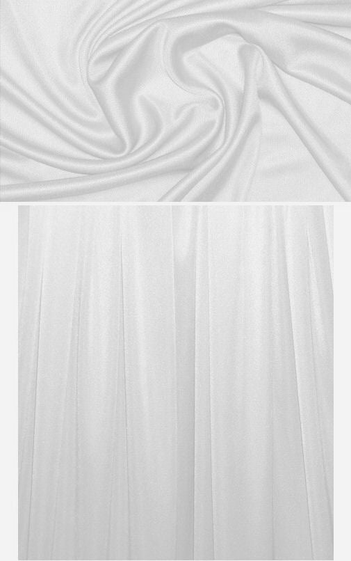 beautiful quality silk jersey - J103 (ivory) 2 yds