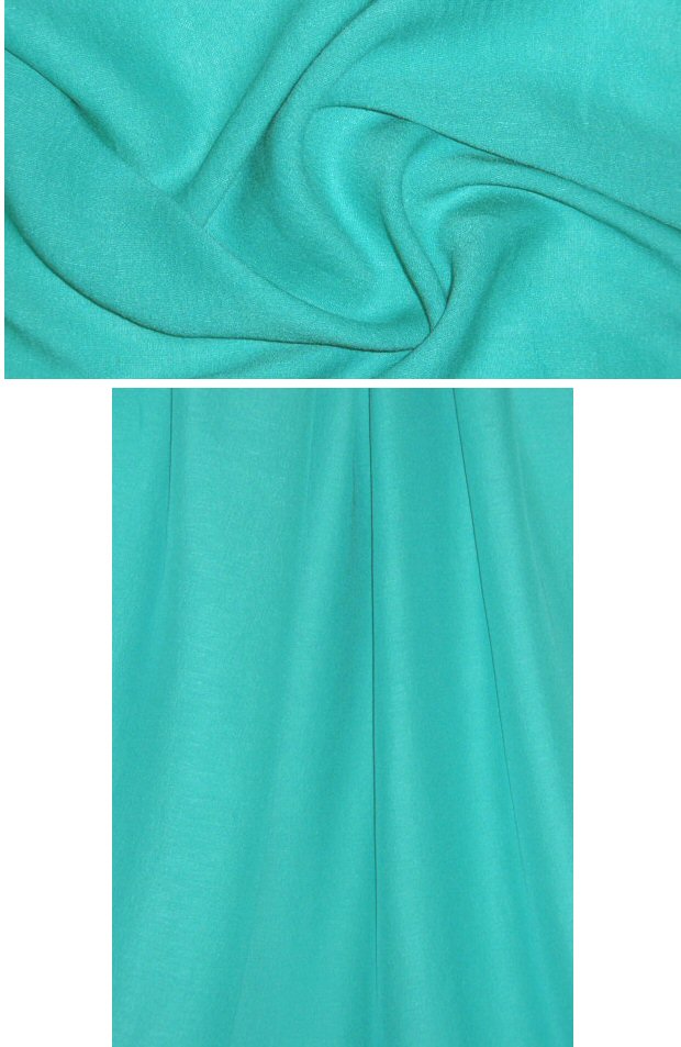 Tahari textured silk/linen woven - carribean