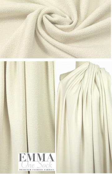 The0ry silk/elas textured stretch heavy knit - cream
