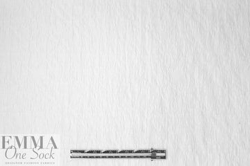 NY designer textured floral matelasse' - white 1.45 yds