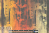 Carmen Marc Va1vo spicy border panel silk chiffon