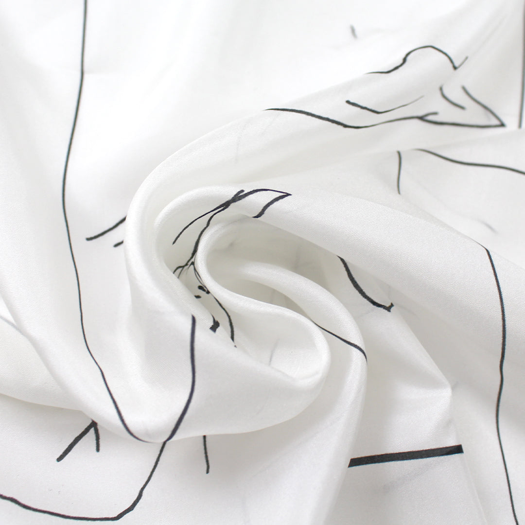 J. S@nder 'nude figures' silk CDC .625 yds (1 panel)