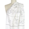 J. S@nder 'nude figures' silk CDC .625 yds (1 panel)
