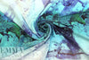 NY designer silk crepe de chine - natural elements 1 yard